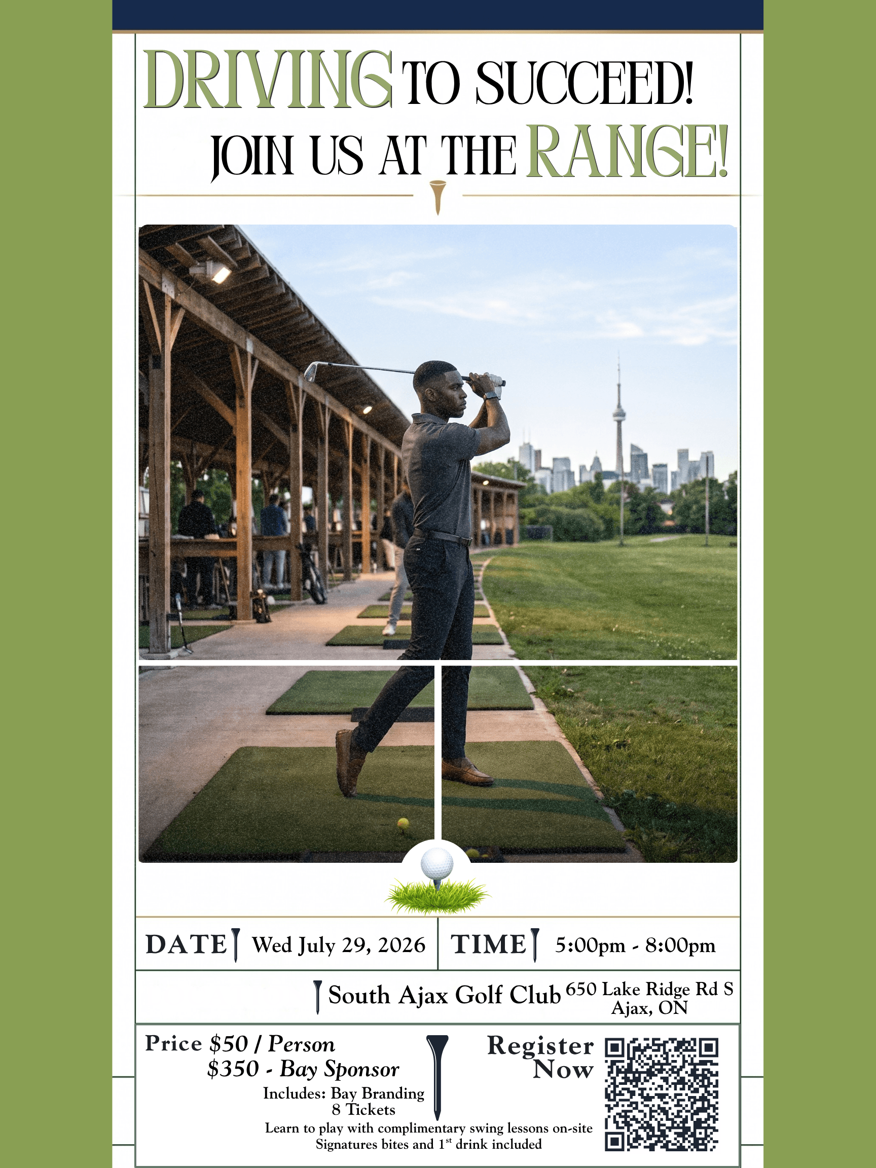 Driving To Succeed! Join Us At The Range!